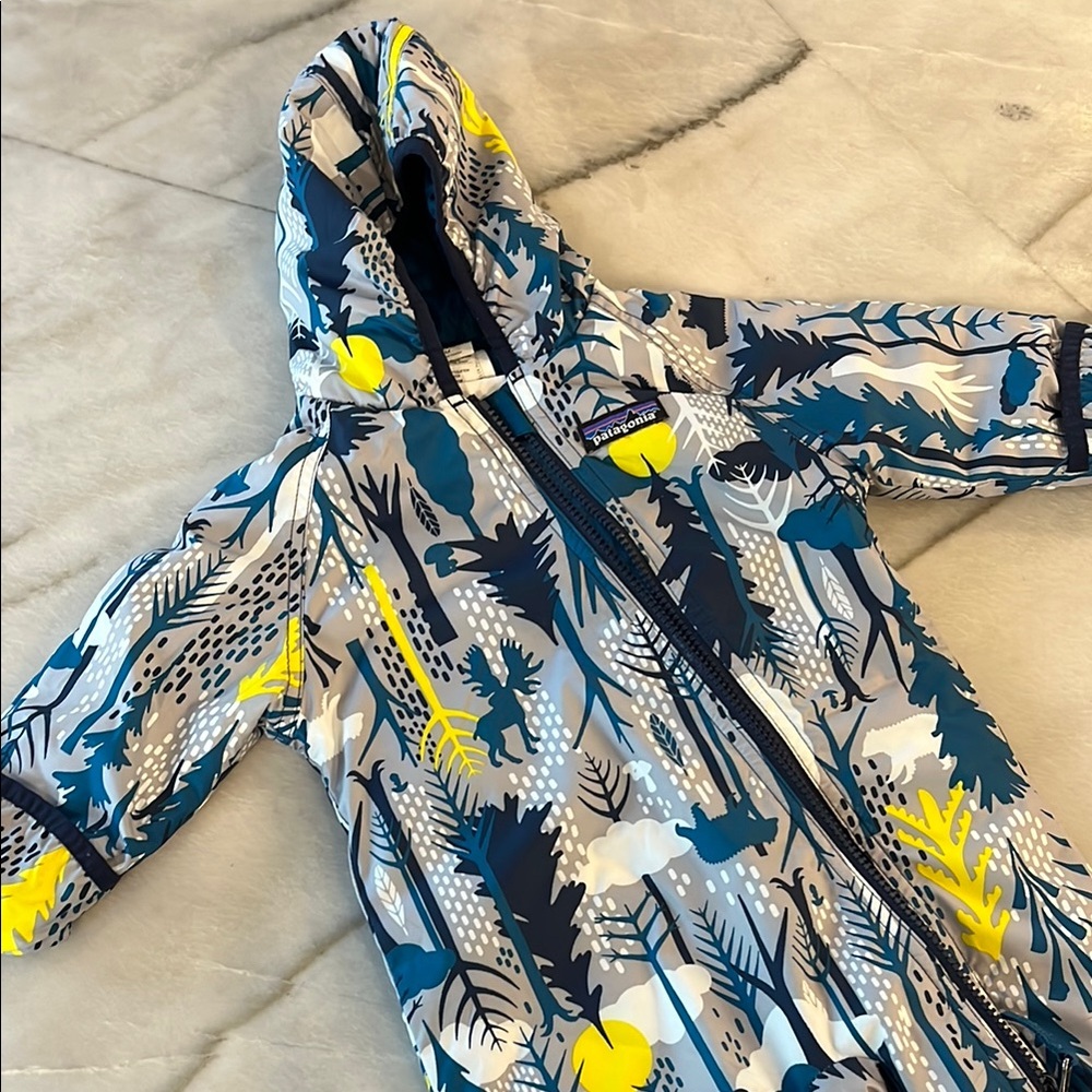 Patagonia reversible infant puffball bunting snowsuit